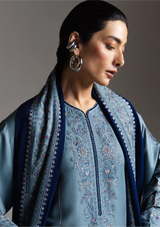 Zara Shahjahan Saraab Winter'26 -FIROZA