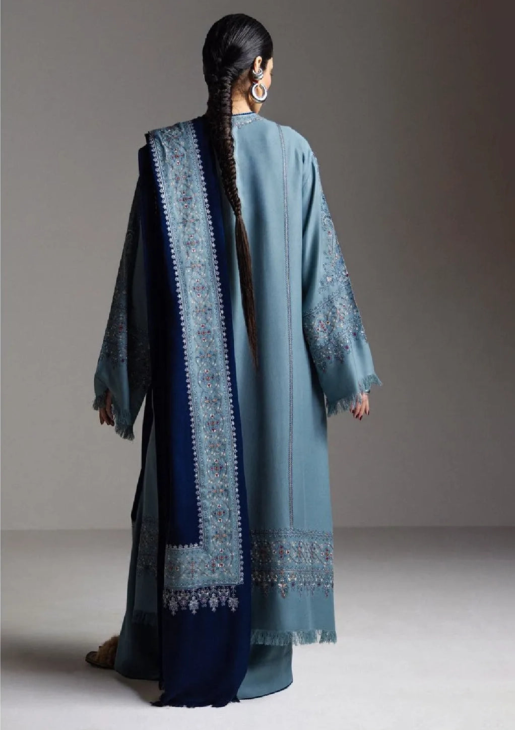 Zara Shahjahan Saraab Winter'26 -FIROZA