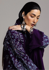 Zara Shahjahan Saraab Winter'26 -BANAFSHA