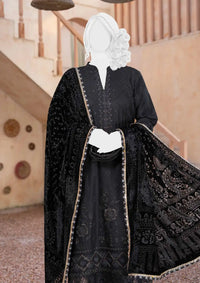 Zar Gul Emb Velvet'24 D-05