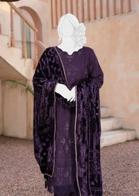 Zar Gul Emb Velvet'24 D-07