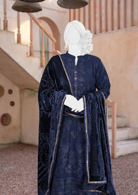 Zar Gul Emb Velvet'24 D-02