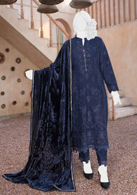 Zar Gul Emb Velvet'24 D-02