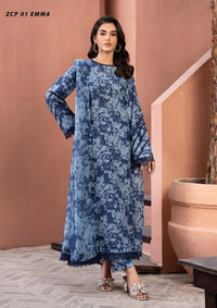 Zarif Prints Lawn'24 ZCP-01 EMMA - Mohsin Saeed Fabrics