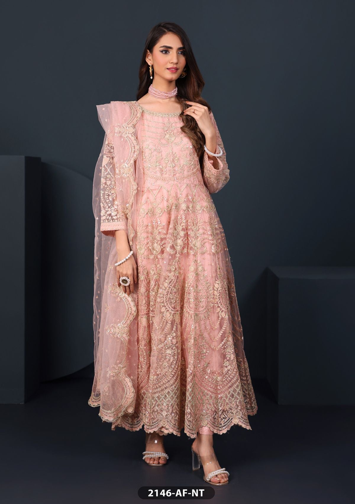 ShaPosh Casual Pret (2146-AF-NT) - Mohsin Saeed Fabrics