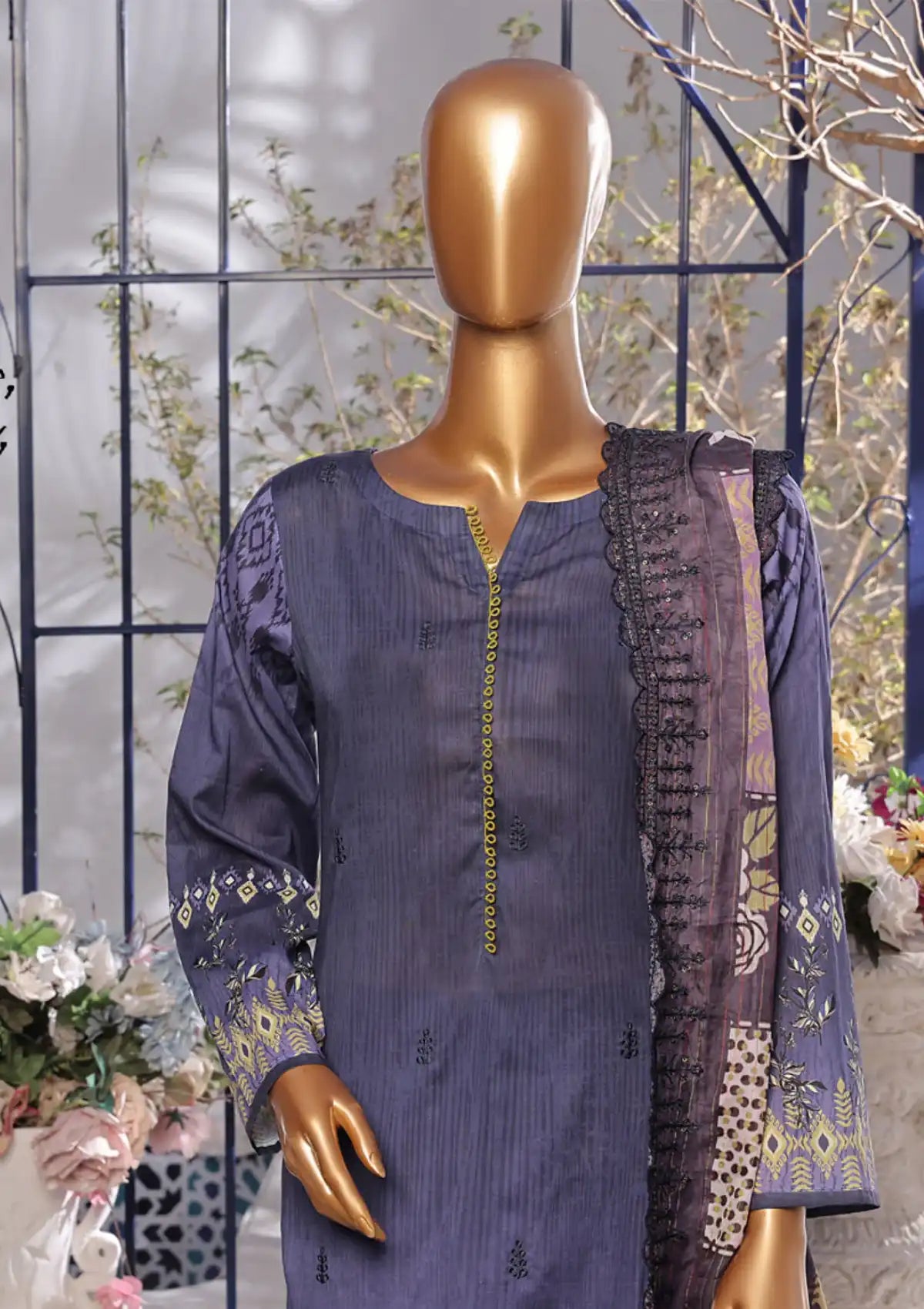 Aifa Chikankari Lawn'24 AF-CK-24608