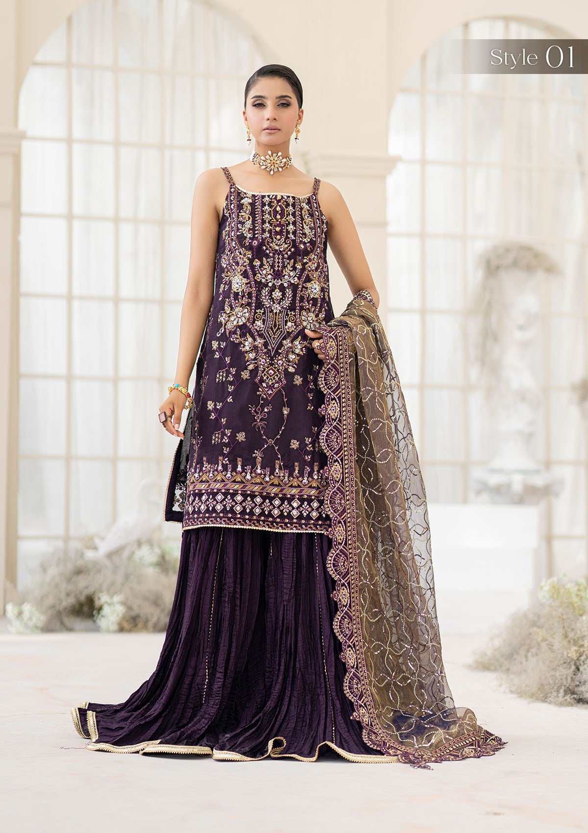 Aik Wedding Festive V-02'23 Look-10