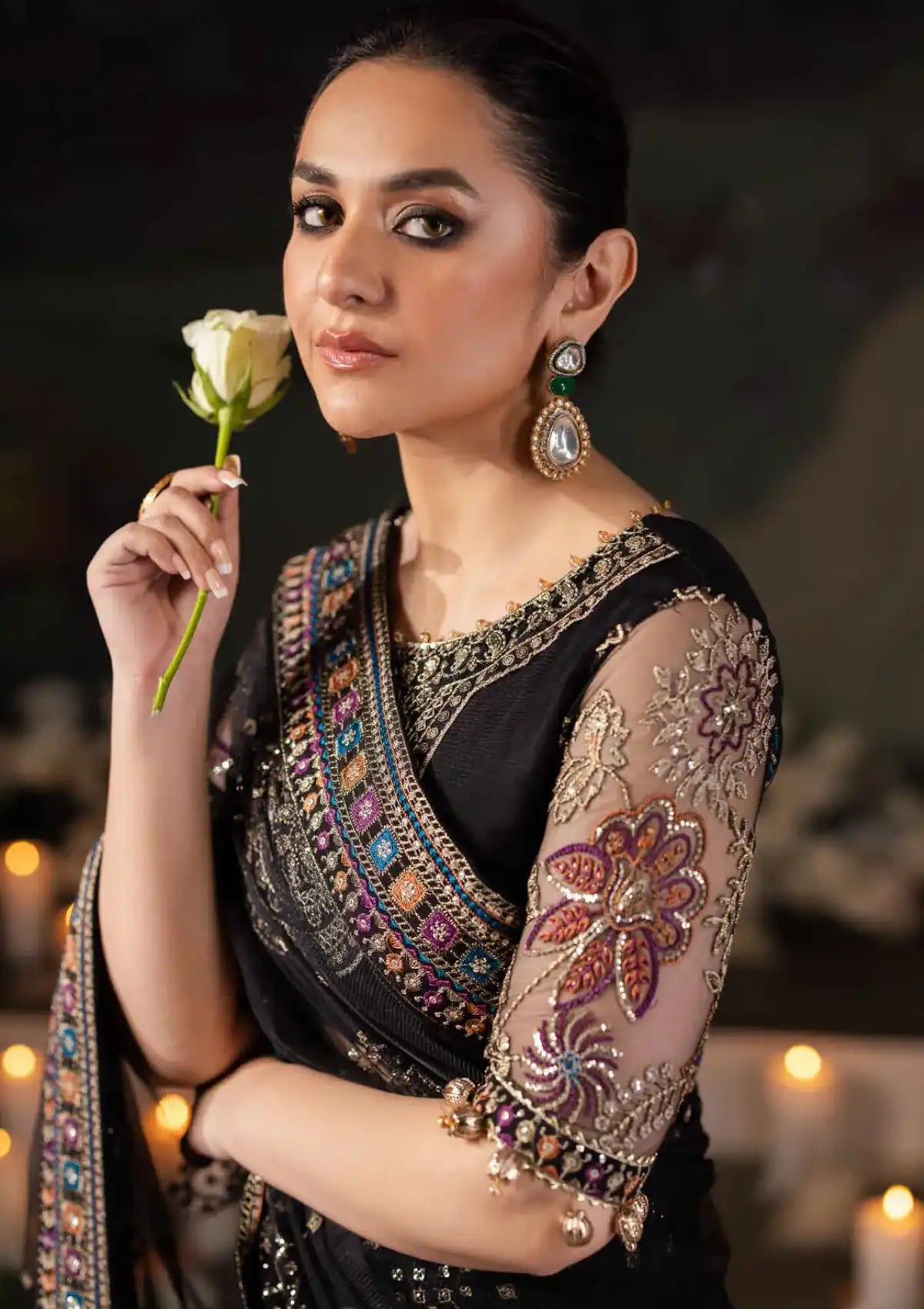 Alfaaz by Nureh Emb Chiffon'25 NL-78