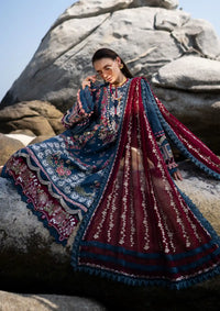 Alif By AJR Signature Luxury Lawn'24 ASL-02 Ayra - Mohsin Saeed Fabrics