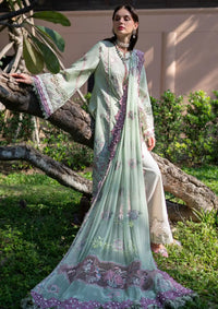 Alif By AJR Signature Luxury Lawn'24 ASL-10 Aura - Mohsin Saeed Fabrics