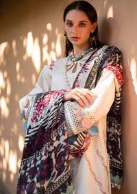 Alif By AJR Signature Luxury Lawn'24 ASL-12 Sunbeam - Mohsin Saeed Fabrics