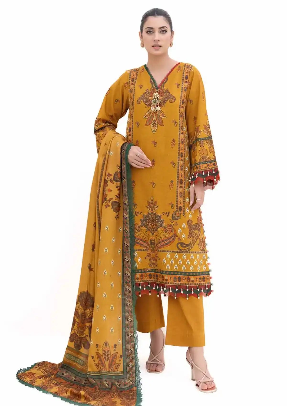 Gul Ahmed Printed Khaddar'24 AP-42037