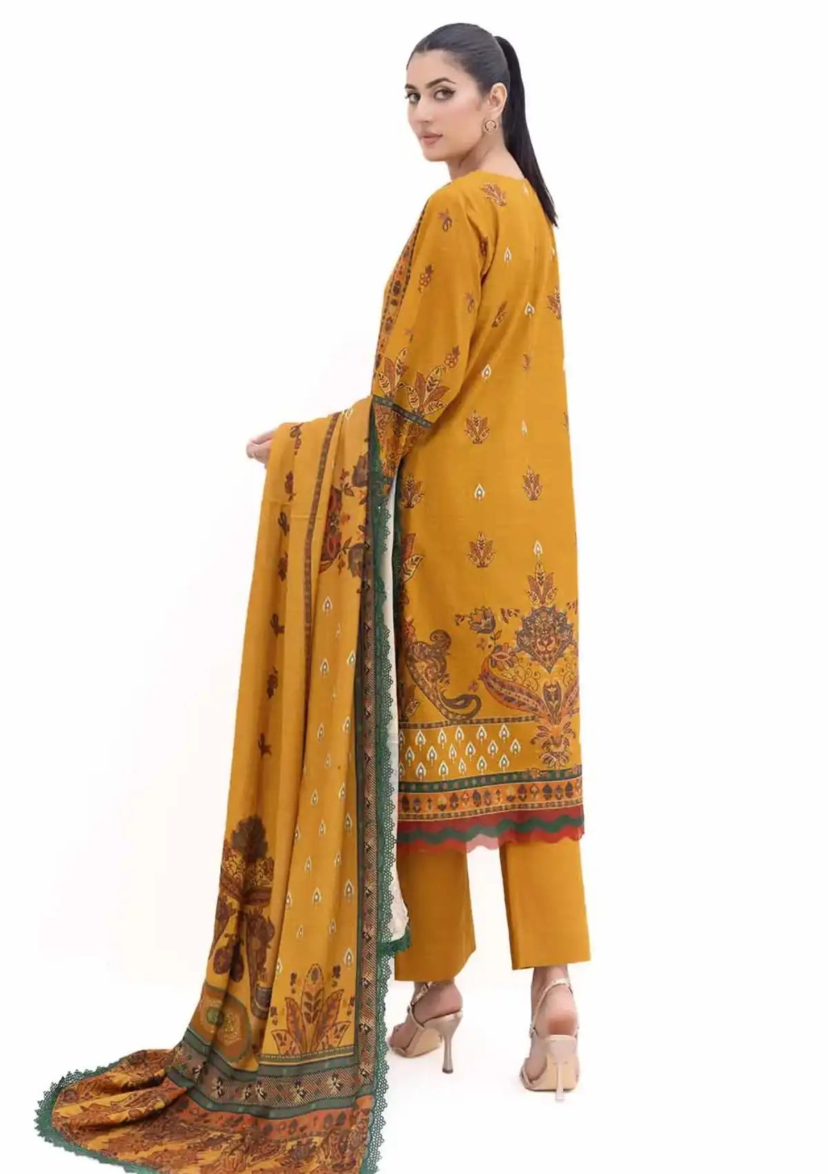 Gul Ahmed Printed Khaddar'24 AP-42037
