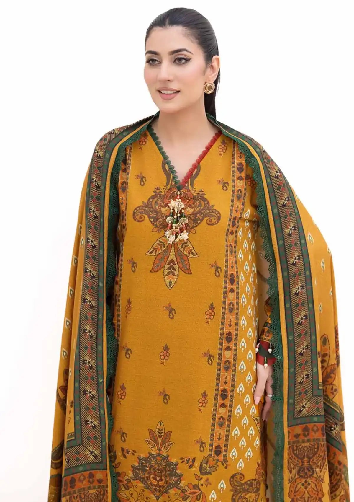 Gul Ahmed Printed Khaddar'24 AP-42037