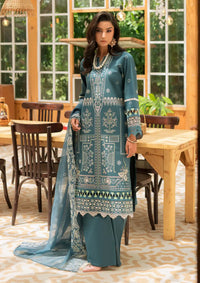 Mahnur Bella Summer Lawn'24 BL-01 - Mohsin Saeed Fabrics