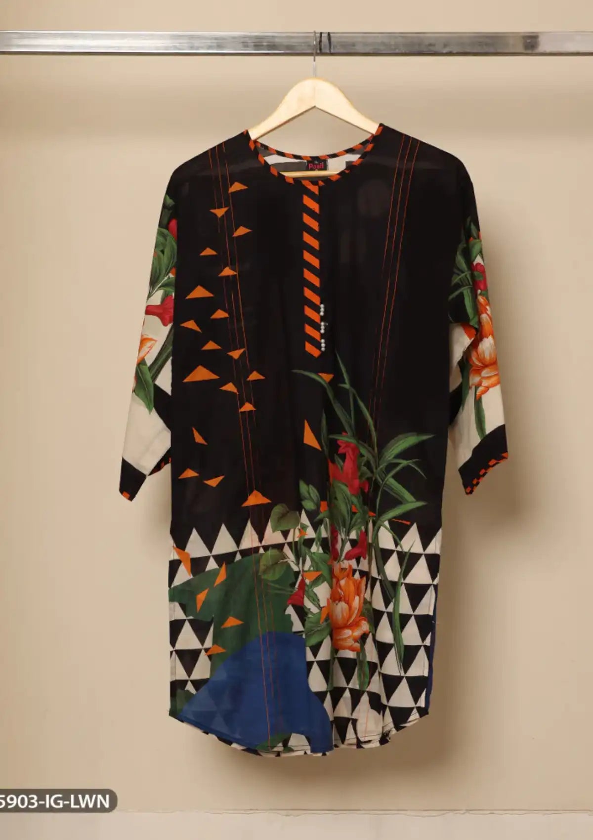 ShaPosh Casual Pret (K15903-IG-LWN) - Mohsin Saeed Fabrics