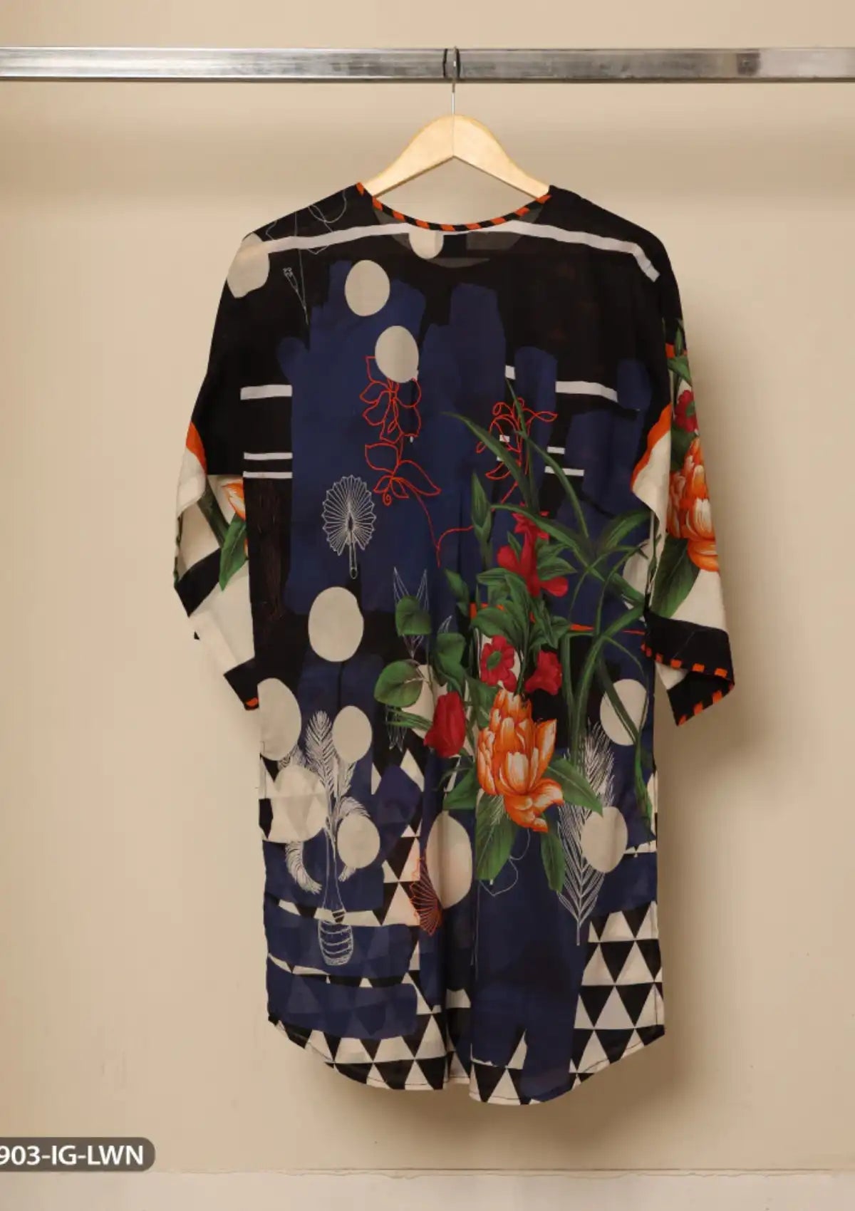 ShaPosh Casual Pret (K15903-IG-LWN) - Mohsin Saeed Fabrics