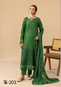 Anchal Emb Karandi By Khoobsurat'24 AK-203