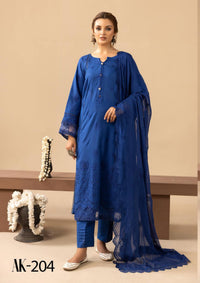 Anchal Emb Karandi By Khoobsurat'24 AK-204