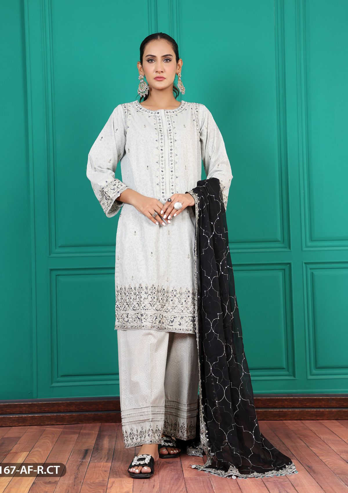 ShaPosh Casual Pret (2167-AF-R.CT) - Mohsin Saeed Fabrics