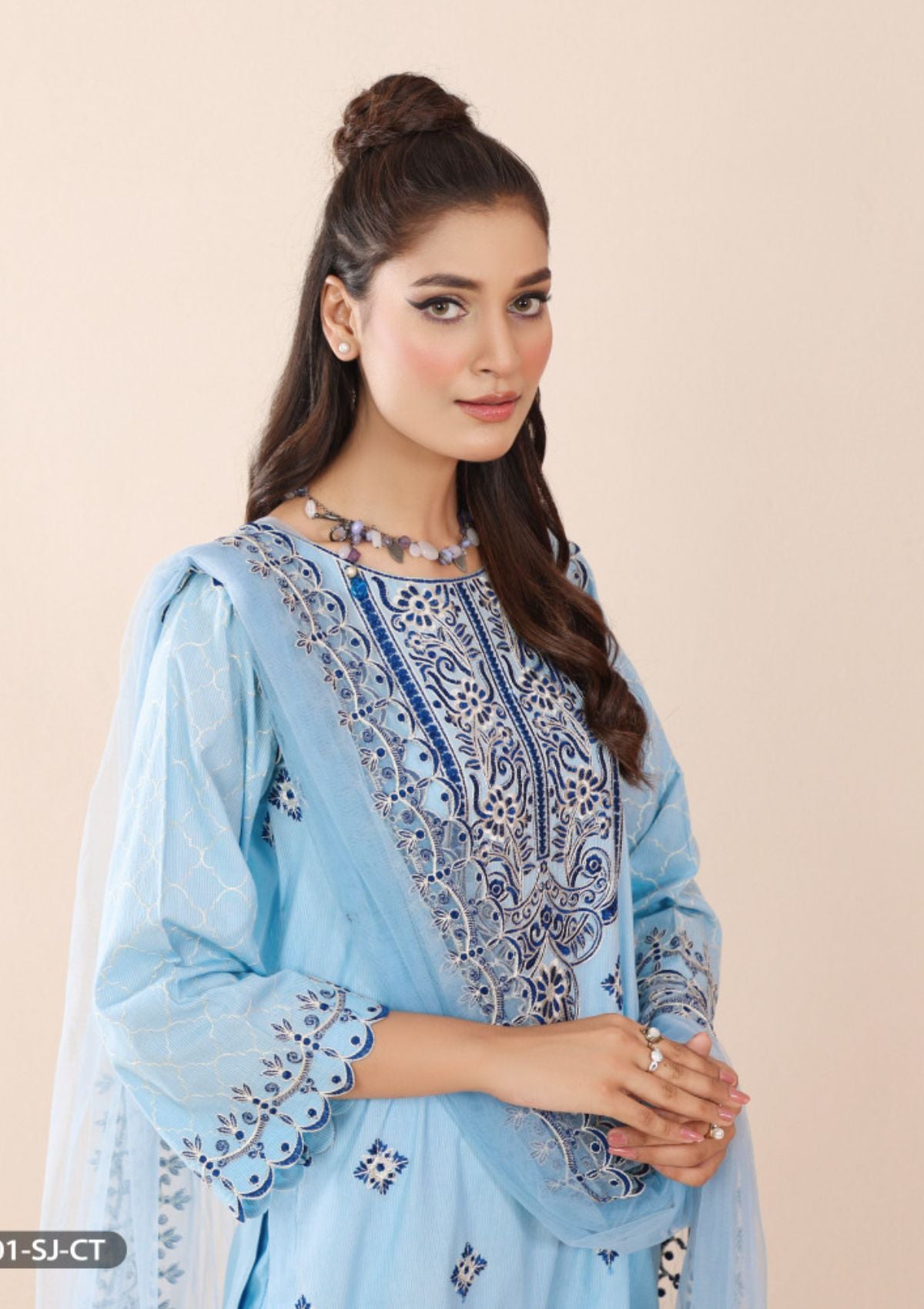 ShaPosh Casual Pret (4001-SJ-R.CT) - Mohsin Saeed Fabrics