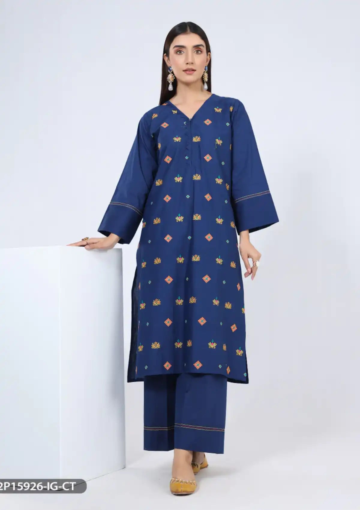 ShaPosh Casual Pret (K2P15926-IG-CT) - Mohsin Saeed Fabrics