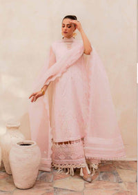 Freesia Mahru Luxury Lawn'23 MLFD-142(Dina) - Mohsin Saeed Fabrics
