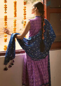 Gul Ahmed Chunri Lawn'24 3 Pcs CL-42016-B - Mohsin Saeed Fabrics