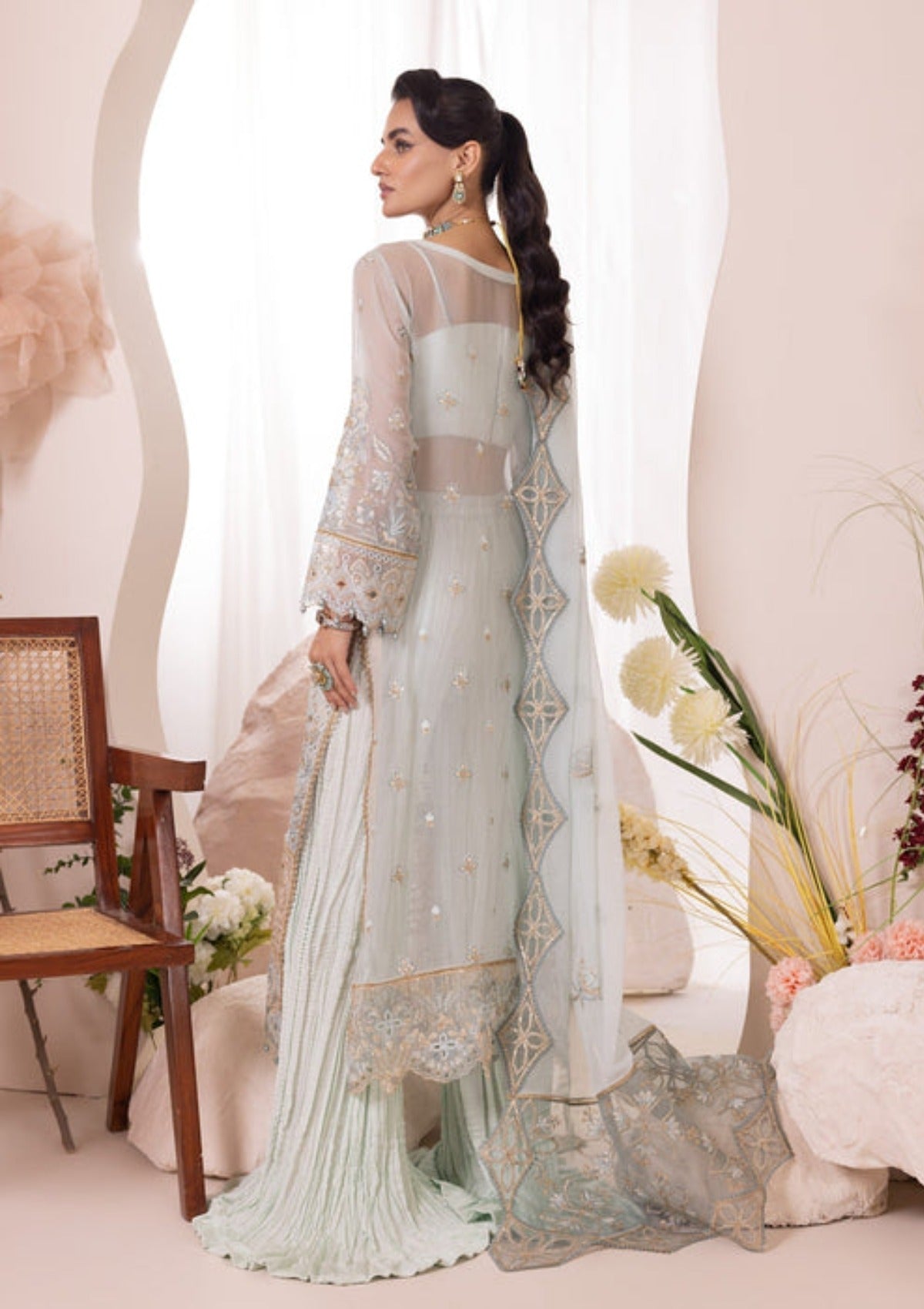 Diara Couture Aaraish'25 ASMAA - SF-13 - AQUA