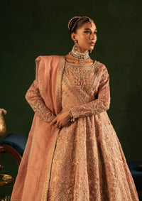 Diara Couture Onora Wedding Festive Stitched'25 LEORA - WC-2-04 - PEACHY PINK