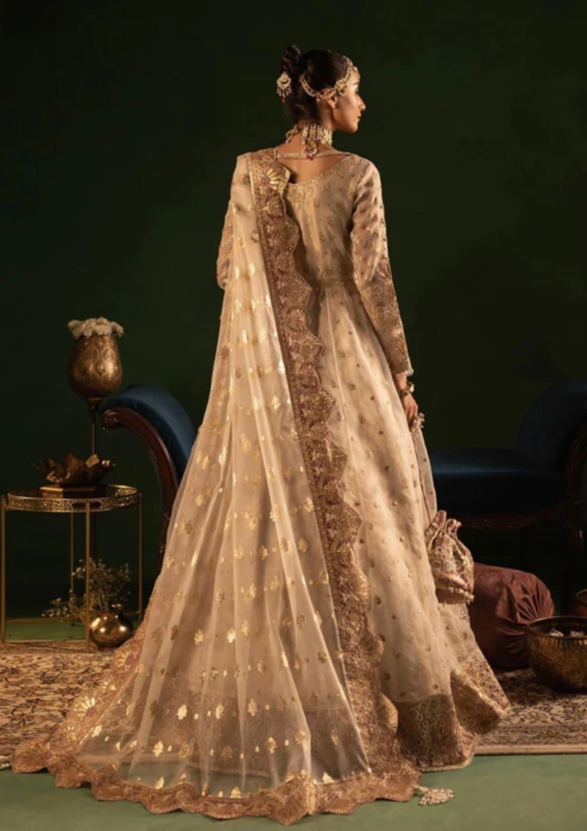 Diara Couture Onora Wedding Festive Stitched'25 BELLA - WC-2-02 - BEIGE