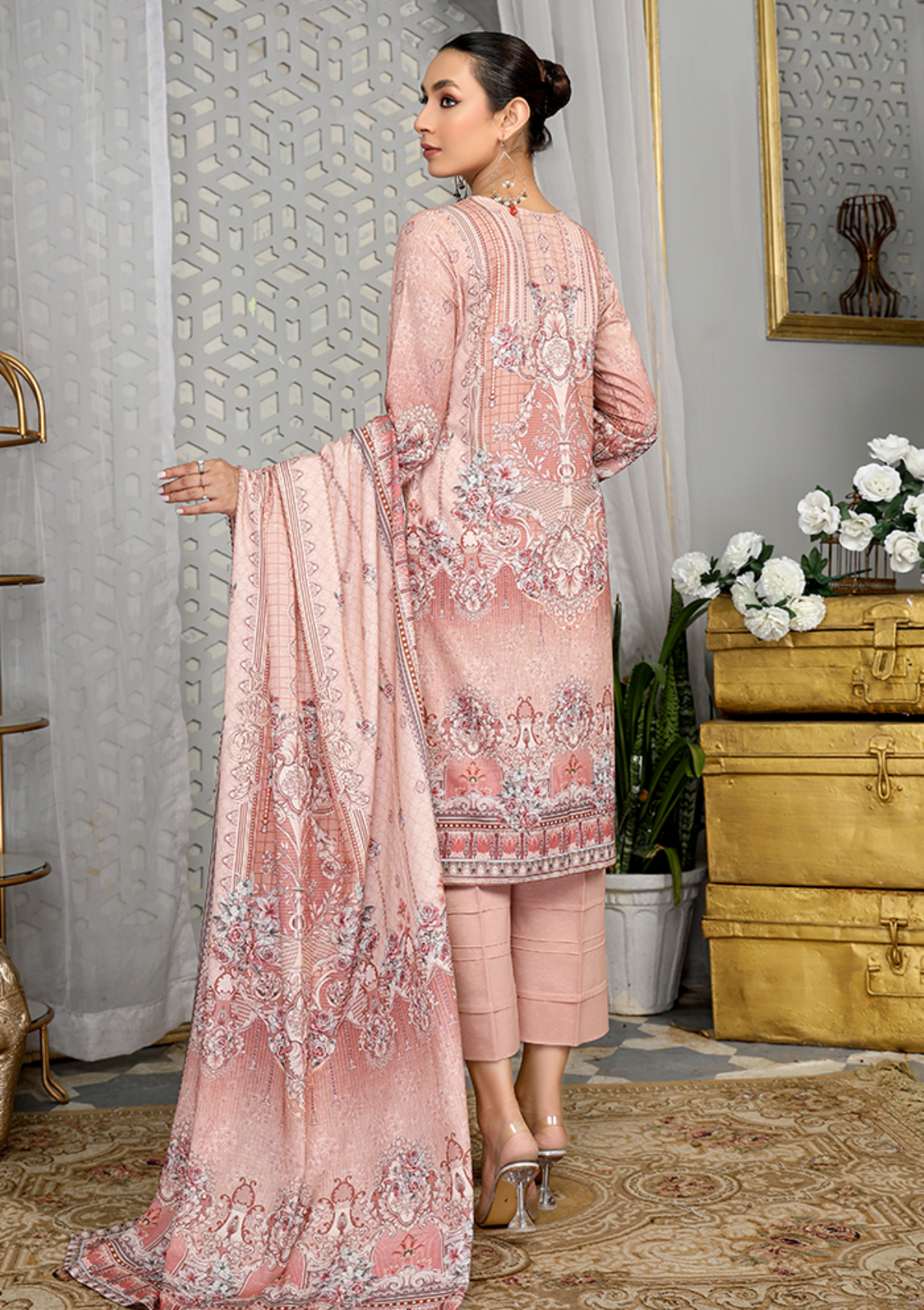Dastaan By Humdum V-2'22 D-06 - Mohsin Saeed Fabrics