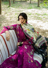 Elaf Wilderness Pashmina Shawl Edit'26 EWR-7B MULBERRY