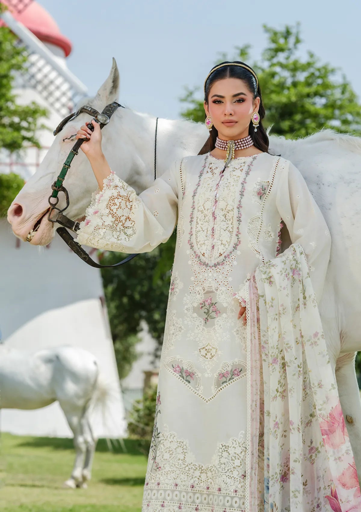 mohsin-saeed-fabrics-designer-daily-wear-formal-and-wedding-suits-within-budget-This-product-is-from-elaf-luxury-lawn25-vol-2-elh-7a-white-empress-is-available-on-Mohsin-saeed-fabrics-website.