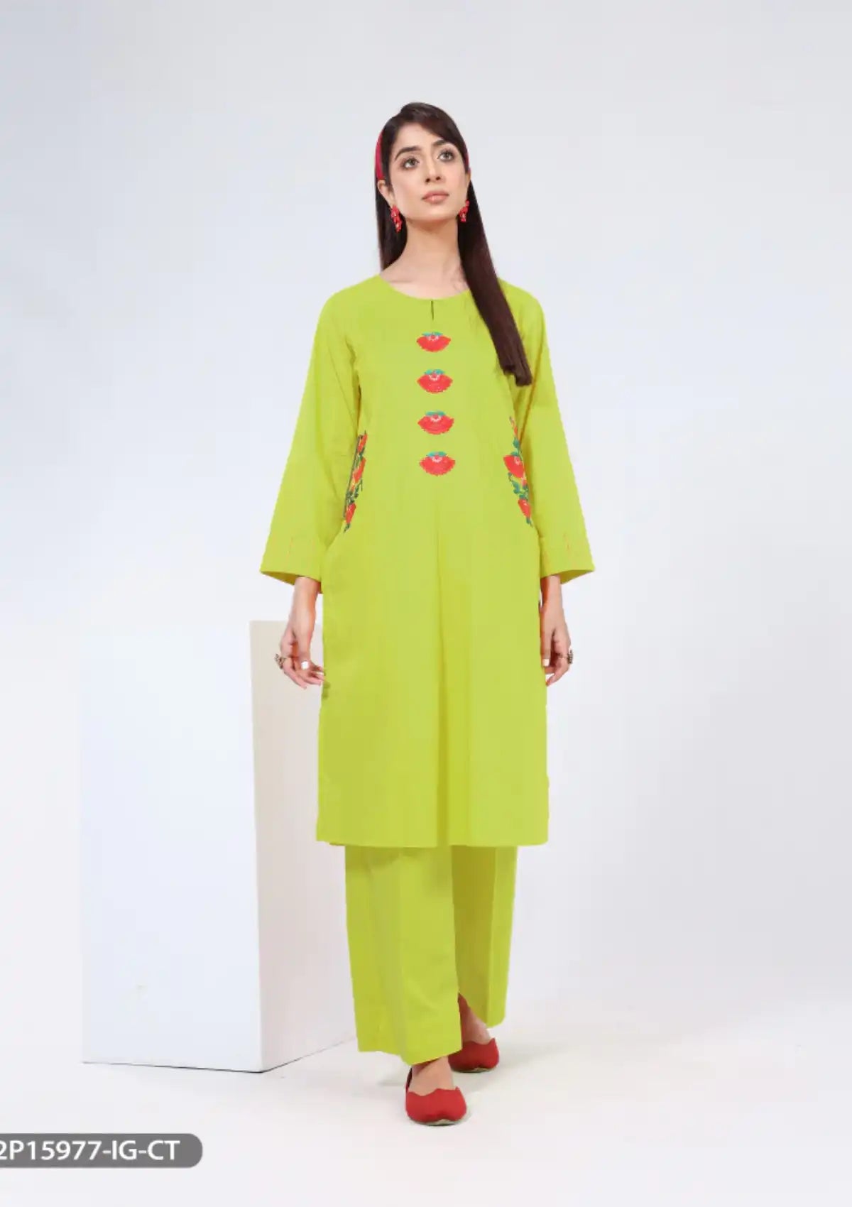 ShaPosh Casual Pret (K2P15977-IG-R.CT) - Mohsin Saeed Fabrics