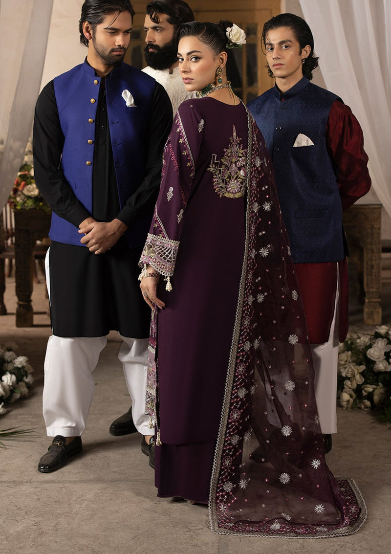 Mahrukh by Mahnur Luxury Lawn'24 ESME-4A – Mohsin Saeed Fabrics