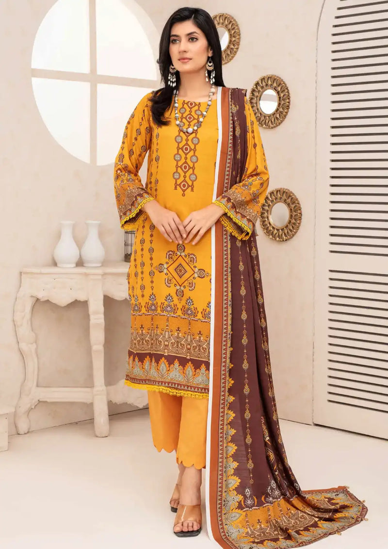 Falak by Feroza Slub Linen'24 Vol-02 D-03