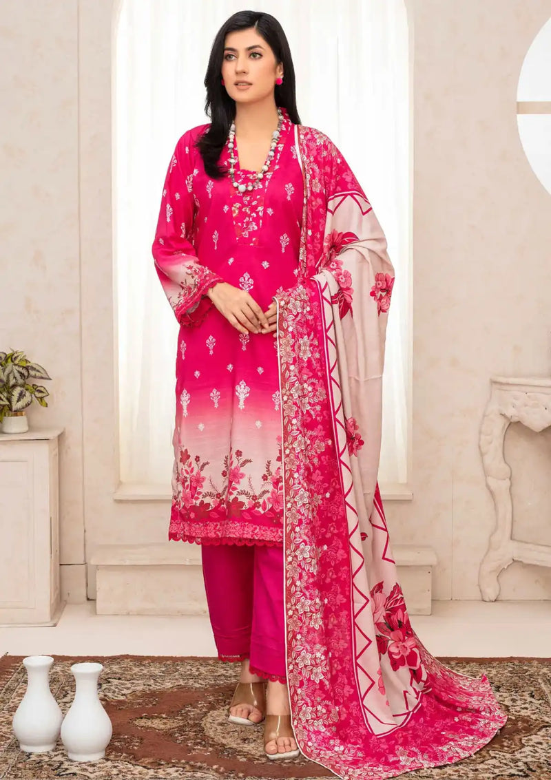 Falak by Feroza Slub Linen'24 Vol-02 D-04