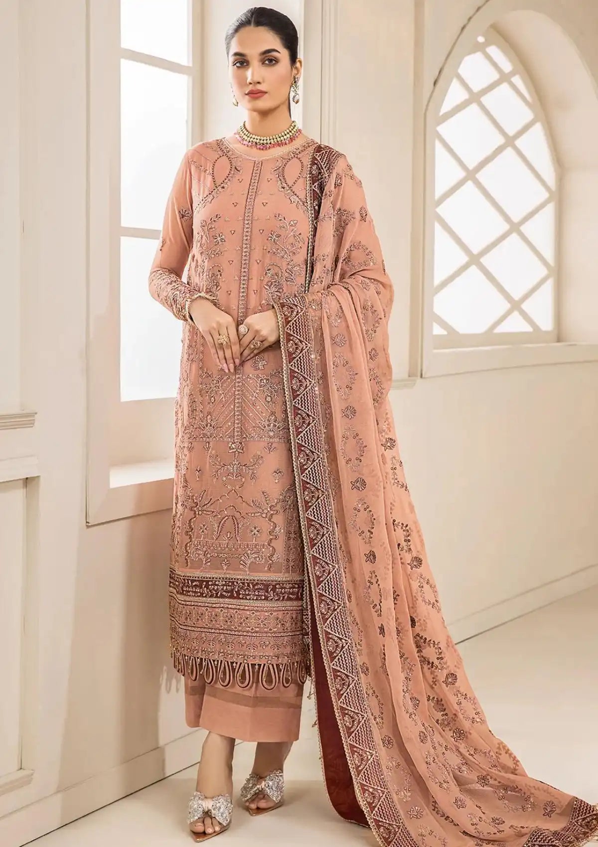 Luxe Atelier By Farasha'23 D-02 Carnelian