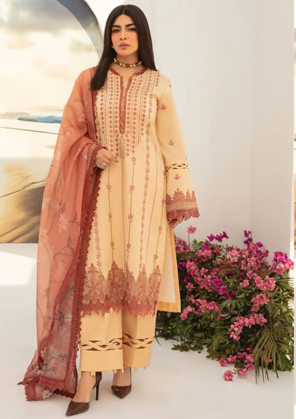 Rang Rasiya Florence Summer Edit'24 D-07 Hazel - Mohsin Saeed Fabrics