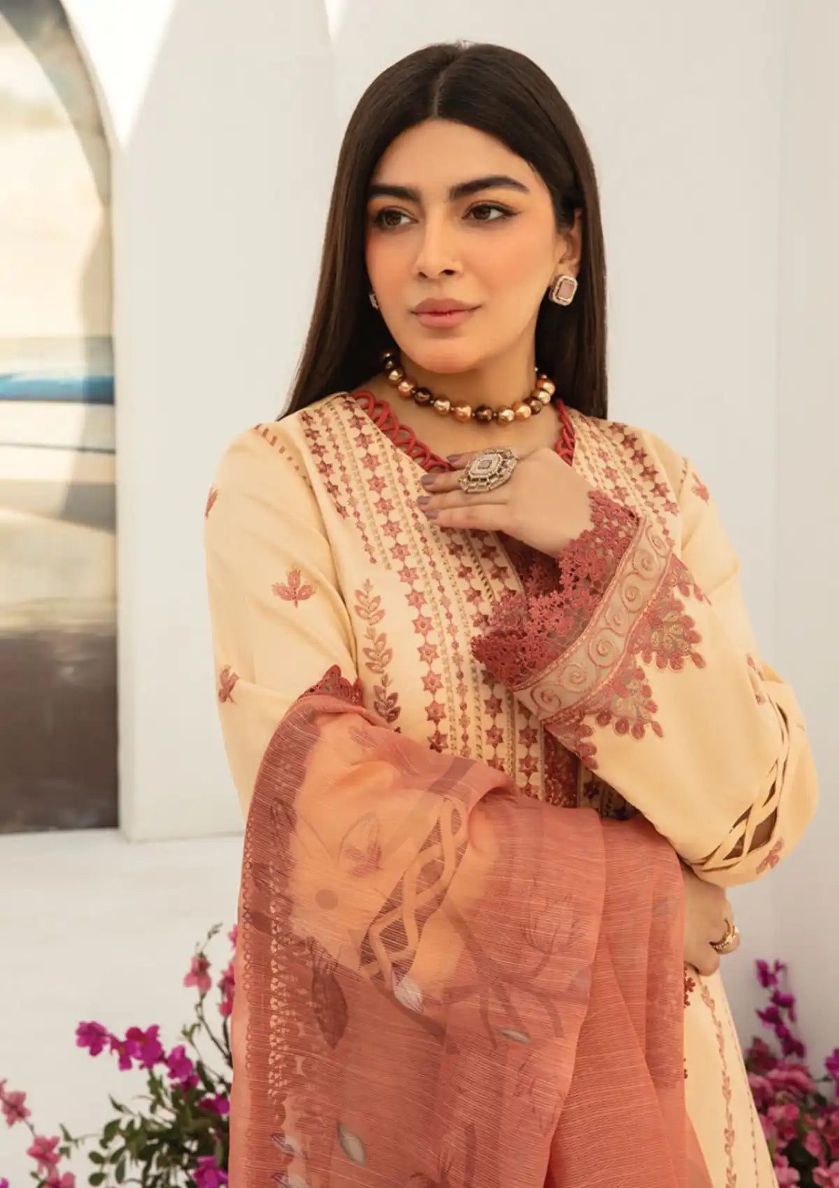 Rang Rasiya Florence Summer Edit'24 D-07 Hazel - Mohsin Saeed Fabrics