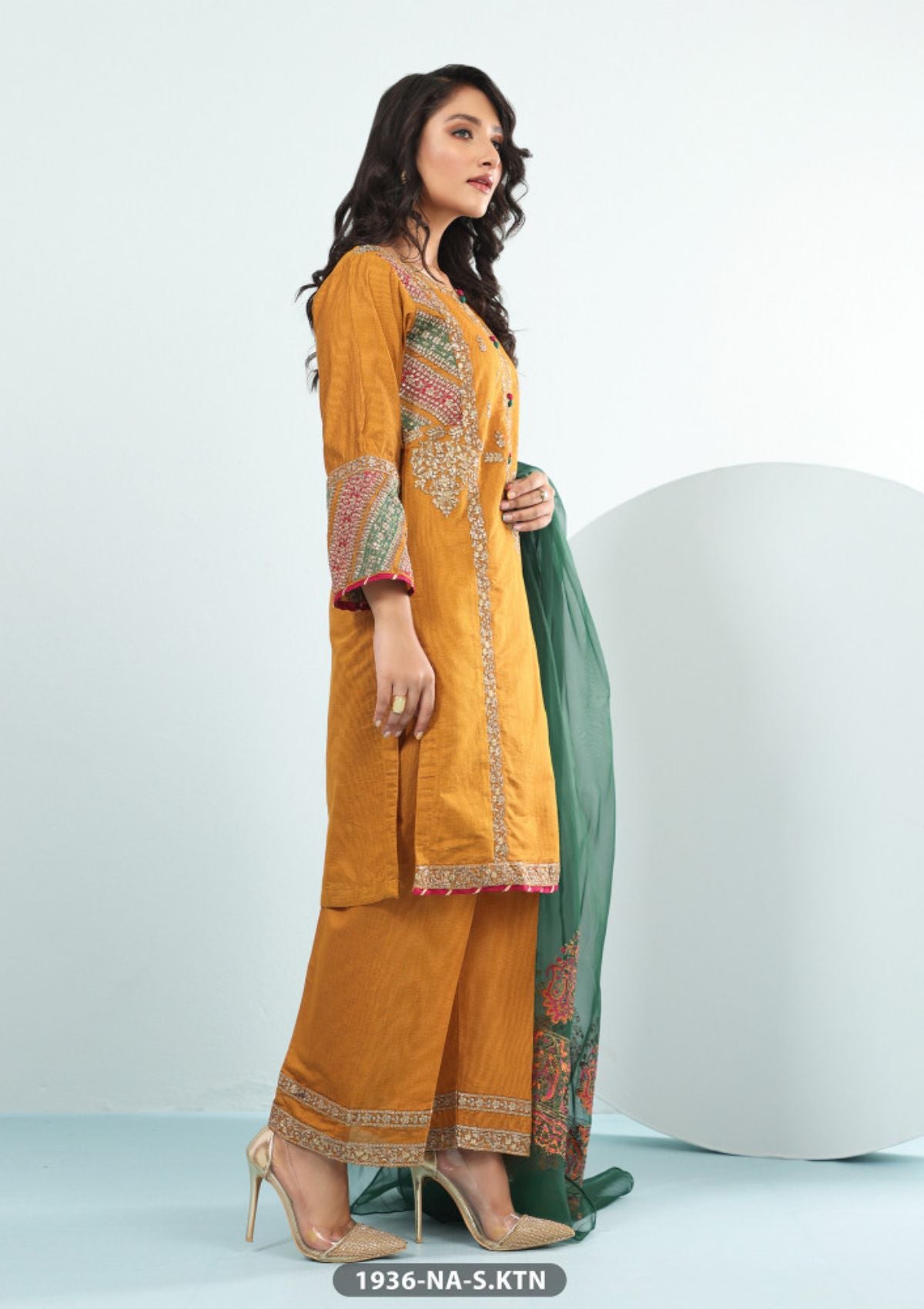 ShaPosh Casual Pret (1936-NA-S.KTN ) - Mohsin Saeed Fabrics