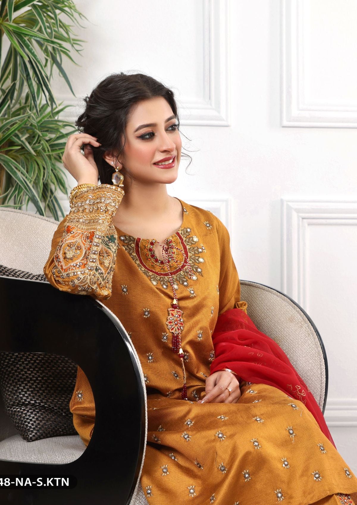 ShaPosh Casual Pret ( 1948-NA-S.KTN) - Mohsin Saeed Fabrics