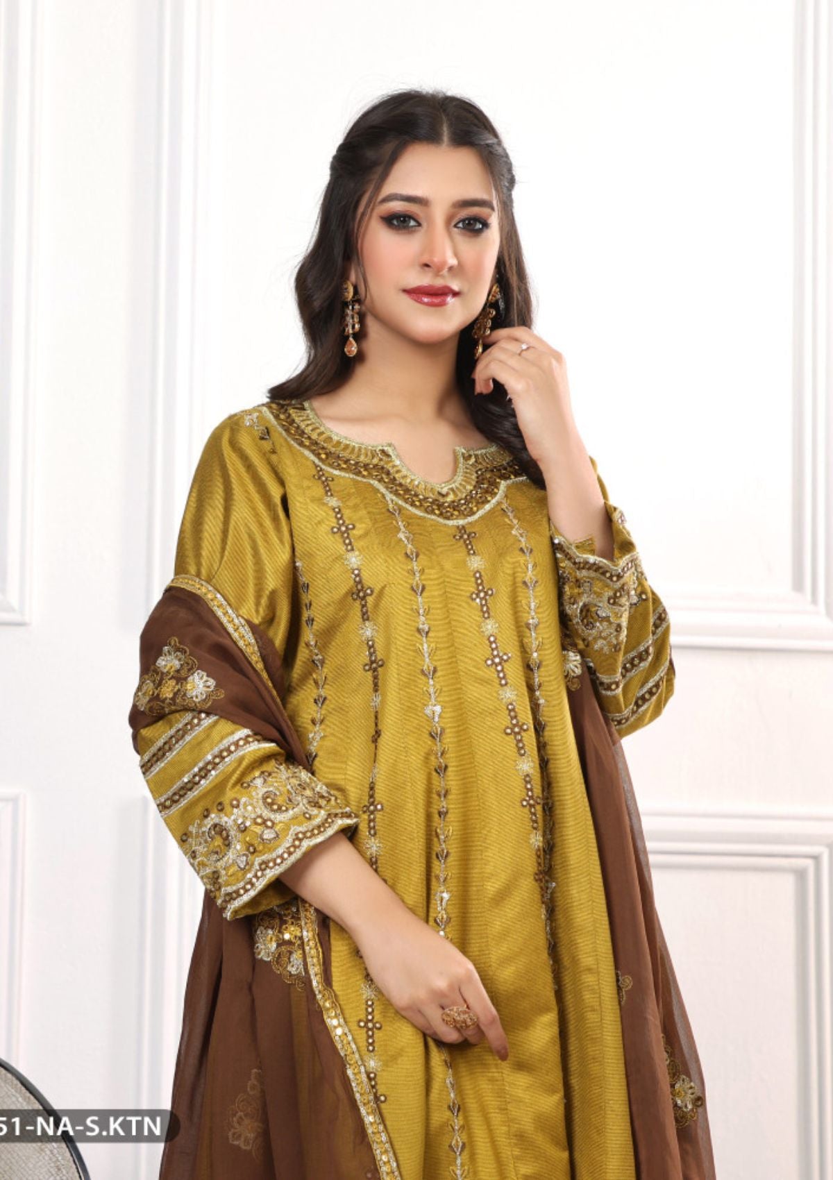 ShaPosh Casual Pret ( 1951-NA-S.KTN) - Mohsin Saeed Fabrics