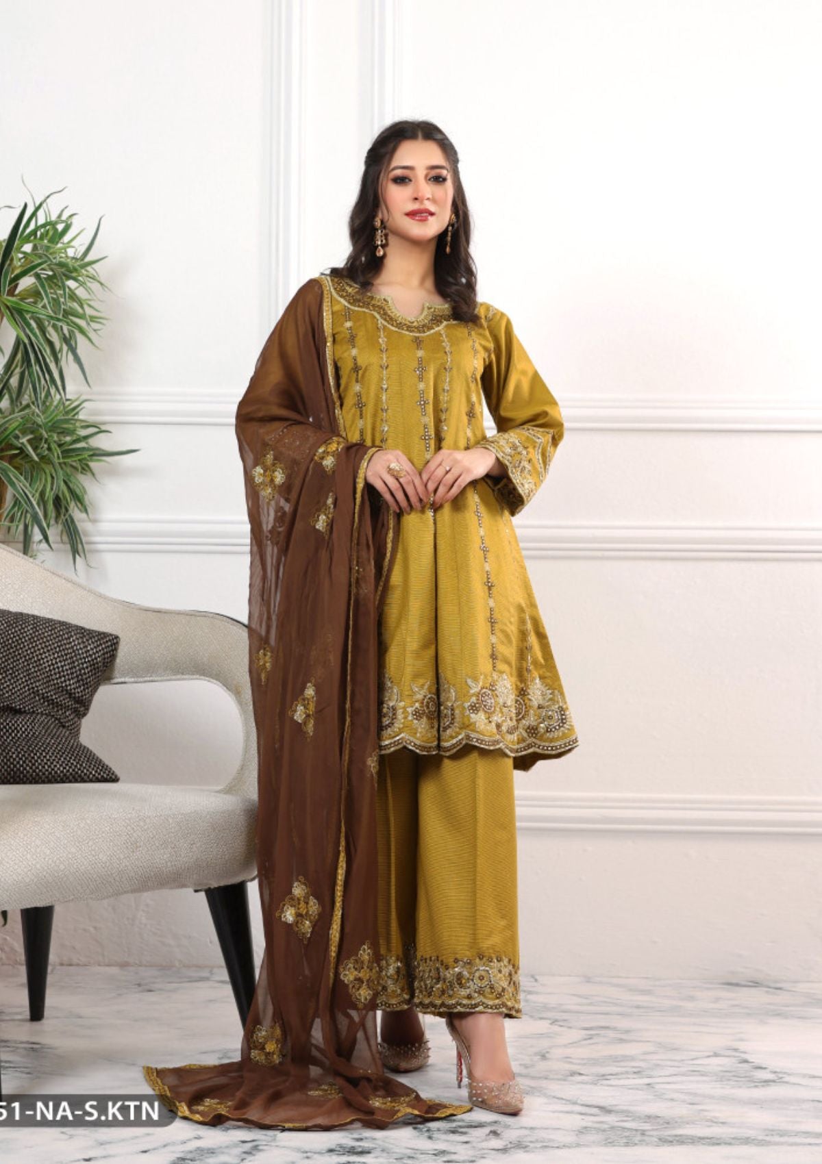 ShaPosh Casual Pret ( 1951-NA-S.KTN) - Mohsin Saeed Fabrics
