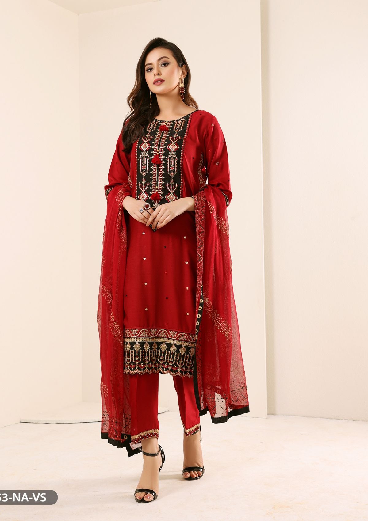 ShaPosh Casual Pret ( 1952-NA-S.KTN) - Mohsin Saeed Fabrics