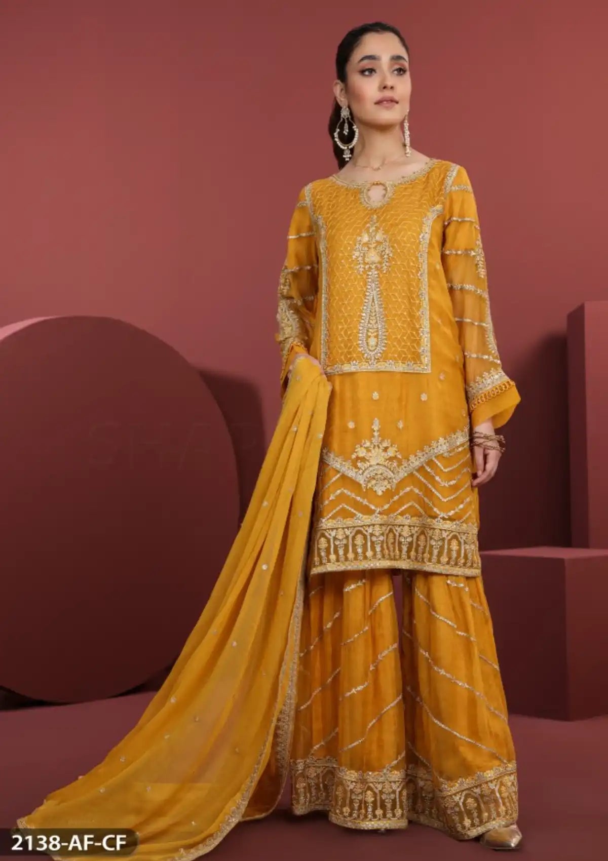 ShaPosh Casual Pret (2138-AF-CF) - Mohsin Saeed Fabrics