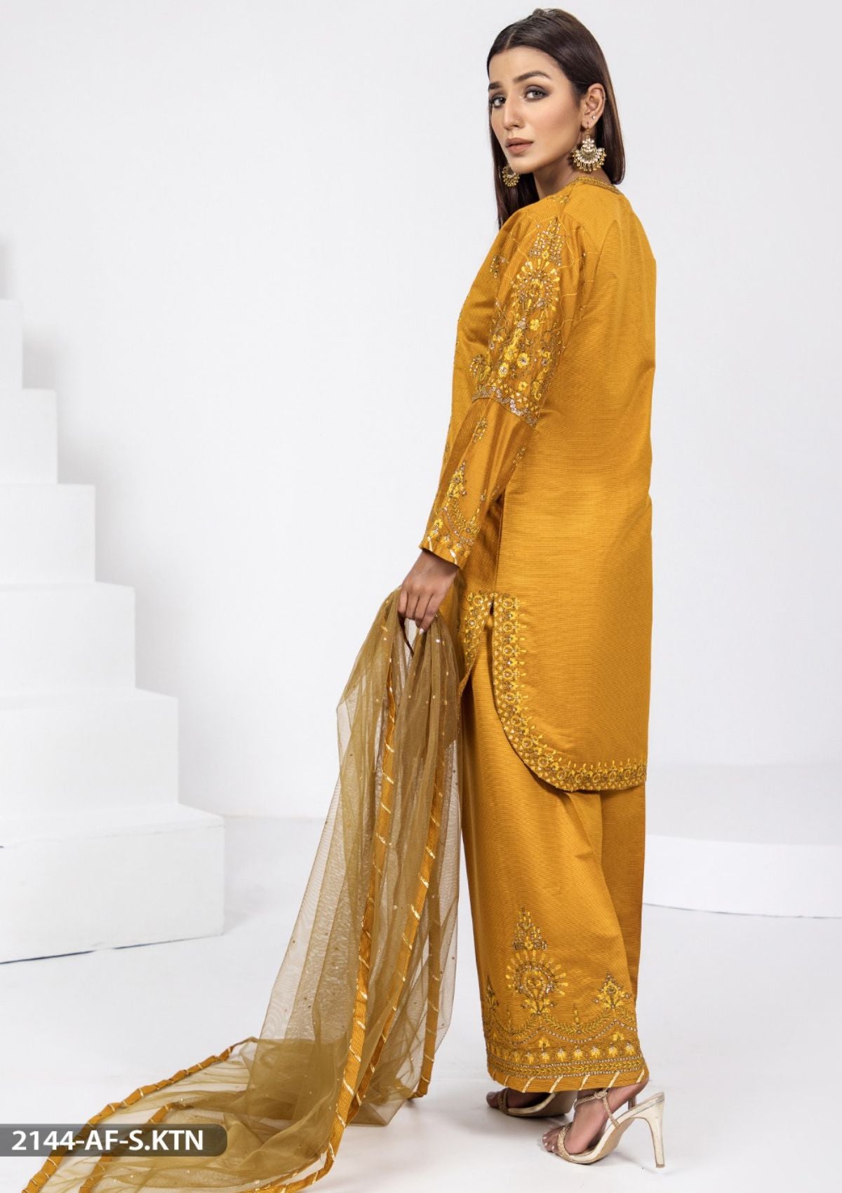 ShaPosh Casual Pret (2144-AF-S.KTN) - Mohsin Saeed Fabrics