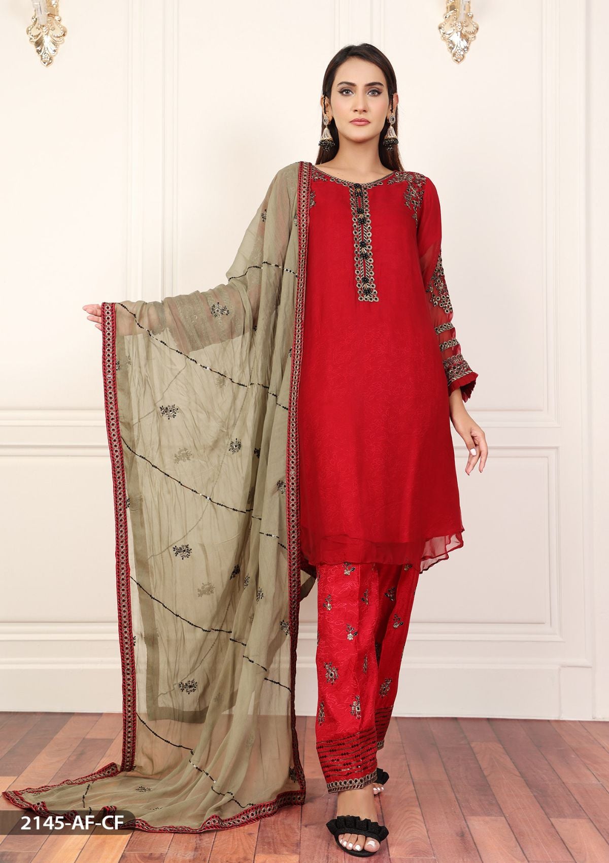 ShaPosh Casual Pret (2145-AF-CF) - Mohsin Saeed Fabrics