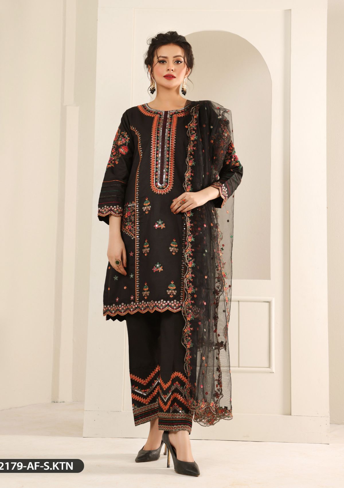 ShaPosh Casual Pret (2179-AF-S.KTN) - Mohsin Saeed Fabrics